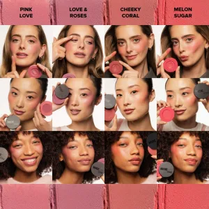 Nudestix Stax All Over Color Blush Balm multifunkčné líčidlo na oči, pery a tvár odtieň Melon Sugar 2.5 g