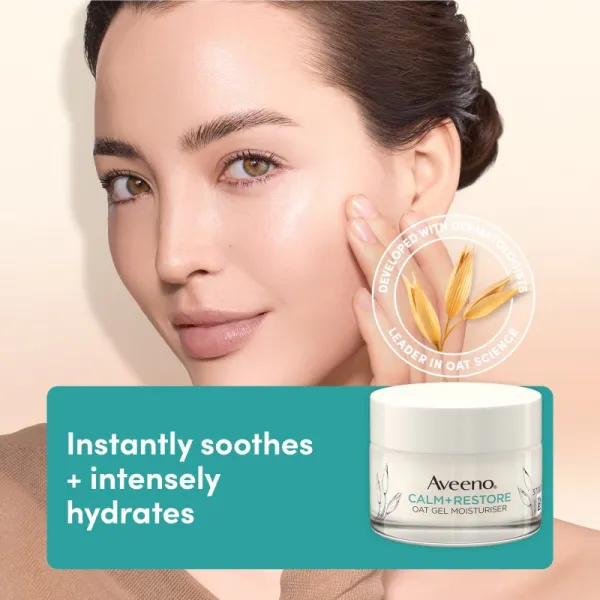 Aveeno Calm + Restore hydratačný pleťový gél 50 ml