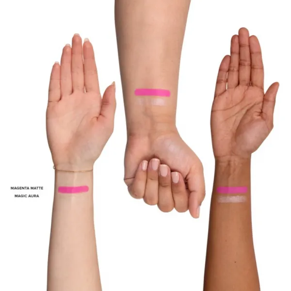 Nudestix Stax Set multifunkčné líčidlo na oči, pery a tvár odtieň Pinkglow 2x2.5 g