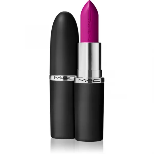 MAC Cosmetics MACximal Sleek Satin Lipstick krémový hydratačný rúž odtieň Violet Vapor 3.5 g