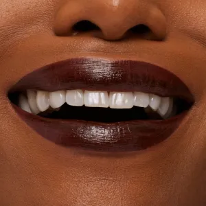 MAC Cosmetics MACximal Sleek Satin Lipstick krémový hydratačný rúž odtieň Film Noir 3.5 g