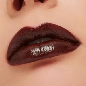 MAC Cosmetics MACximal Sleek Satin Lipstick krémový hydratačný rúž odtieň Film Noir 3.5 g