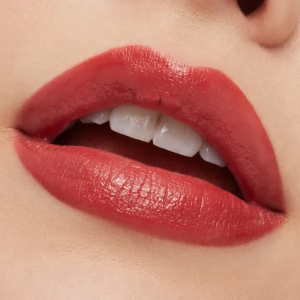 MAC Cosmetics MACximal Sleek Satin Lipstick krémový hydratačný rúž odtieň Brick-O-La 3.5 g