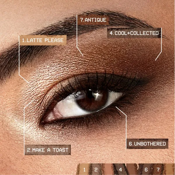 Smashbox Always On Mood Board Eye Shadow Palette paletka očných tieňov odtieň Cozy Vibes 6.8 g