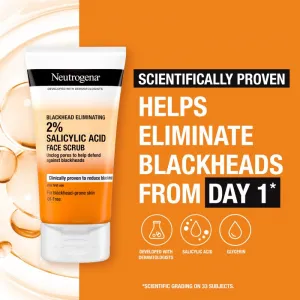 Neutrogena Blackhead Eliminating peeling proti čiernym bodkám 150 ml
