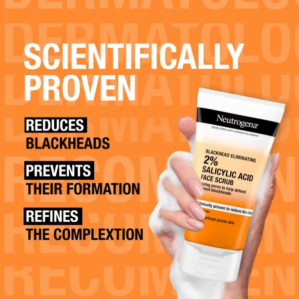 Neutrogena Blackhead Eliminating peeling proti čiernym bodkám 150 ml