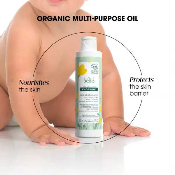 DUCRAY Bébé Multifunkčný olej 200 ml