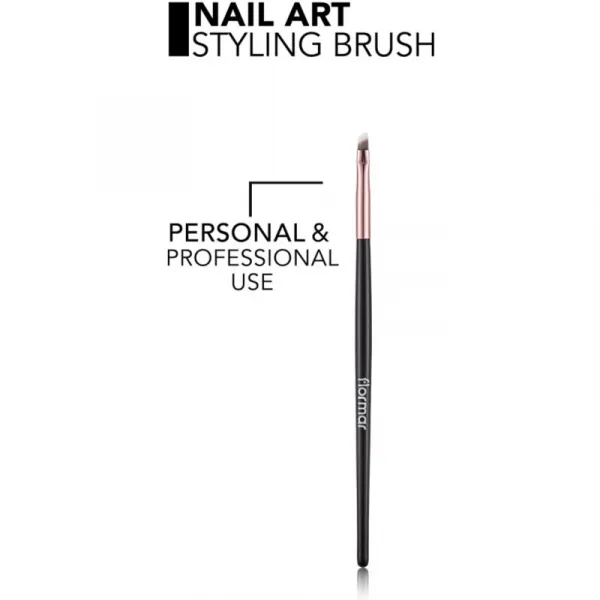 flormar Nail Art Styling Brush štetec na zdobenie nechtov 1 ks