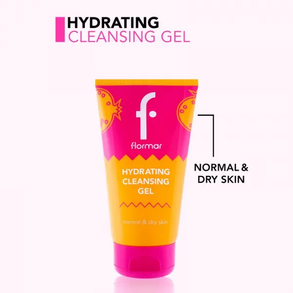 flormar Normal & Dry Skin Cleansing Gel hydratačný čistiaci gél pre normálnu až suchú pleť 150 ml