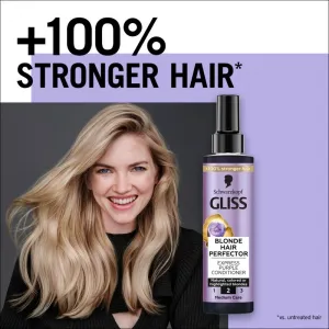 Schwarzkopf Gliss kondicionér - Blonde Hair Perfector Express Purple Conditioner