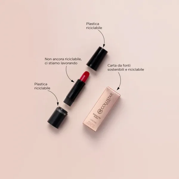 Collistar Rossetto Lipstick Refill dlhotrvajúci rúž náhradná náplň odtieň 108 MELAGRANA 3.5 ml