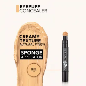 flormar Eye Puff Concealer tekutý korektor s aplikátorom odtieň 001 Fair 3.3 ml
