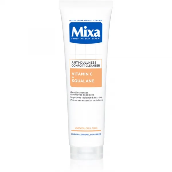 MIXA Anti-Dullness Comfort Cleanserm čistiaci pleťový gél s vitamínom C 150 ml