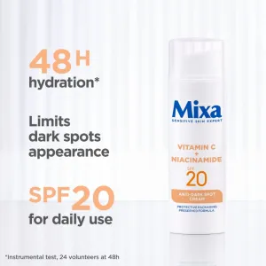Mixa Anti-Dark Spot denný krém proti tmavým škvrnám SPF 20 50 ml