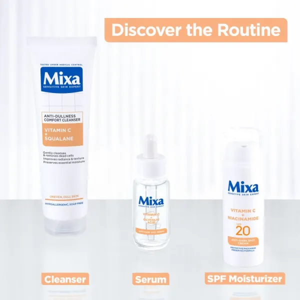 Mixa Anti-Dark Spot denný krém proti tmavým škvrnám SPF 20 50 ml