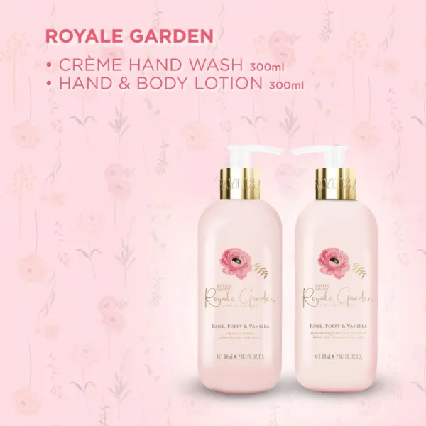 Baylis & Harding Royale Garden Rose, Poppy & Vanilla darčeková sada na ruky