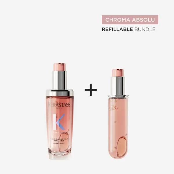 Kérastase Chroma Absolu L'huile Chroma Éclat olej pre lesk farbených vlasov 75 ml