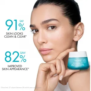 Vichy Minéral 89 Moisture Matte Sorbet sorbet krém pre mastnú a zmiešanú pleť bez parfumácie 50 ml