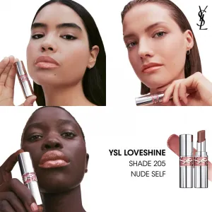 Yves Saint Laurent Loveshine Lipstick hydratačný lesklý rúž pre ženy 205 Nude Self 3.2 g