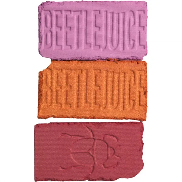 NYX Professional Makeup Beetlejuice Afterlife paleta líceniek 3x1,6 g