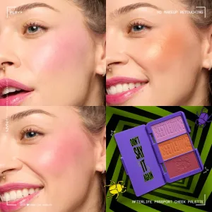 NYX Professional Makeup Beetlejuice Afterlife paleta líceniek 3x1,6 g