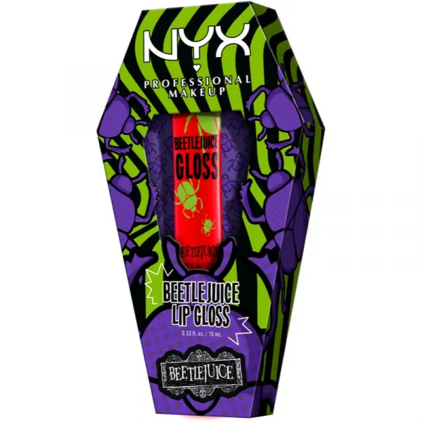 NYX Professional Makeup Beetlejuice Gloss hydratačný lesk na pery 10 ml