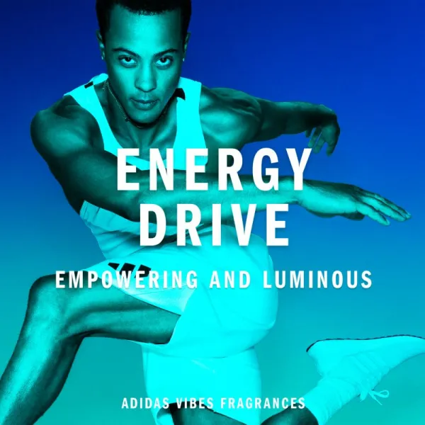 Adidas Vibes Energy Drive parfumovaná voda unisex 50 ml