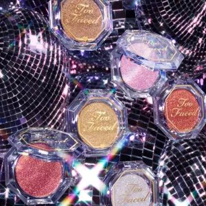 Too Faced Disco Crush High Shine Glitter Eye + Face Sparkle trblietavé očné tiene odtieň Magic Sprinkles 1.5 g