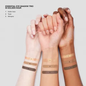 Bobbi Brown Essential Eye Shadow Trios paletka očných tieňov pre dokonalý vzhľad odtieň Golden Hour 4,4 g