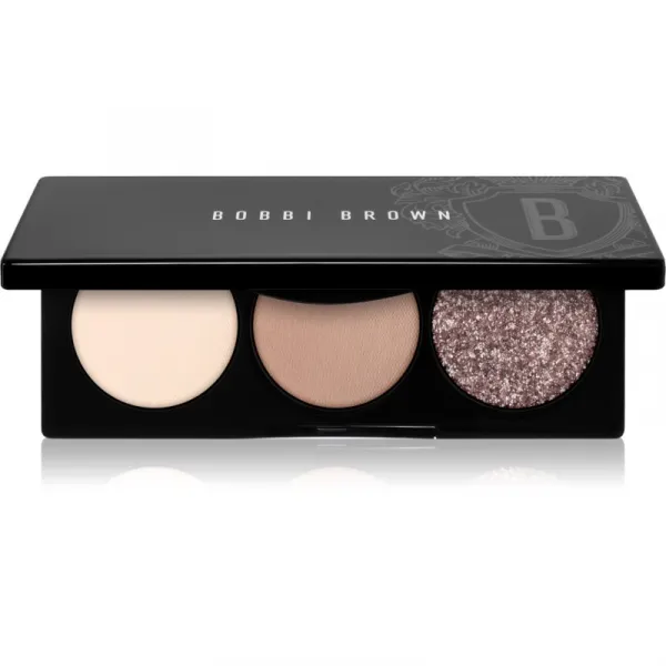 Bobbi Brown Essential Eye Shadow Trios paletka očných tieňov pre dokonalý vzhľad odtieň Everyday Greys 4,4 g