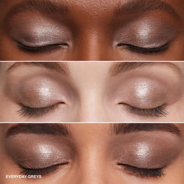 Bobbi Brown Essential Eye Shadow Trios paletka očných tieňov pre dokonalý vzhľad odtieň Everyday Greys 4,4 g