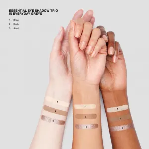 Bobbi Brown Essential Eye Shadow Trios paletka očných tieňov pre dokonalý vzhľad odtieň Everyday Greys 4,4 g