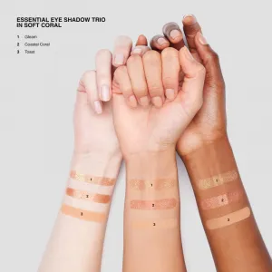 Bobbi Brown Essential Eye Shadow Trios paletka očných tieňov pre dokonalý vzhľad odtieň Soft Coral 4,4 g
