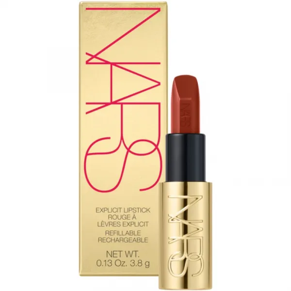 NARS Explicit Lipstick Ultimate Luxury saténový rúž odtieň RENDEZ-VOUS 3.8 g