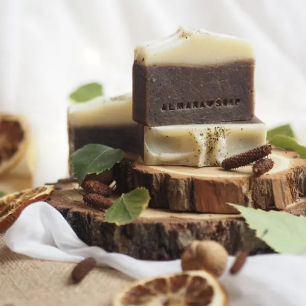 Almara Soap Fresh Hair tuhý šampón pre jemné a mastné vlasy 90 g