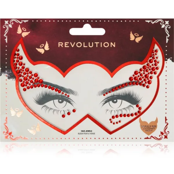 Revolution Truly Sinful Face Gems nálepky na tvár 2 g
