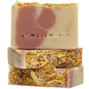 Almara Soap Natural Babiččina Zahrádka prírodné mydlo pre suchú a citlivú pokožku 90 g