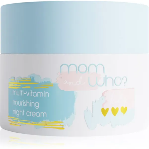 Nacomi Mom & Who Kids výživný nočný krém 50 ml