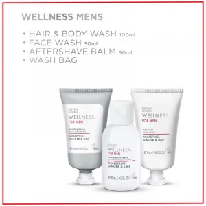 Baylis & Harding Wellness. For Men. Revive darčeková sada na telo a tvár pre mužov Grapefruit, Ginger & Lime