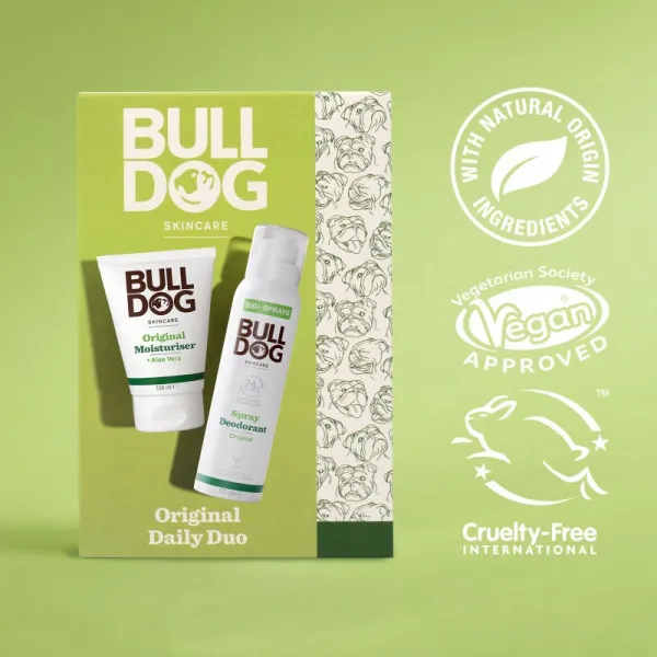 Bulldog Original Duo darčeková sada na telo a tvár pre mužov
