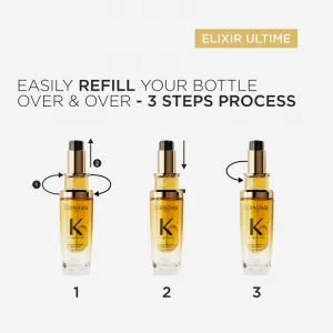 Kérastase Elixir Ultime L'huile Originale výhodné balenie na lesk a hebkosť vlasov 2x75 ml