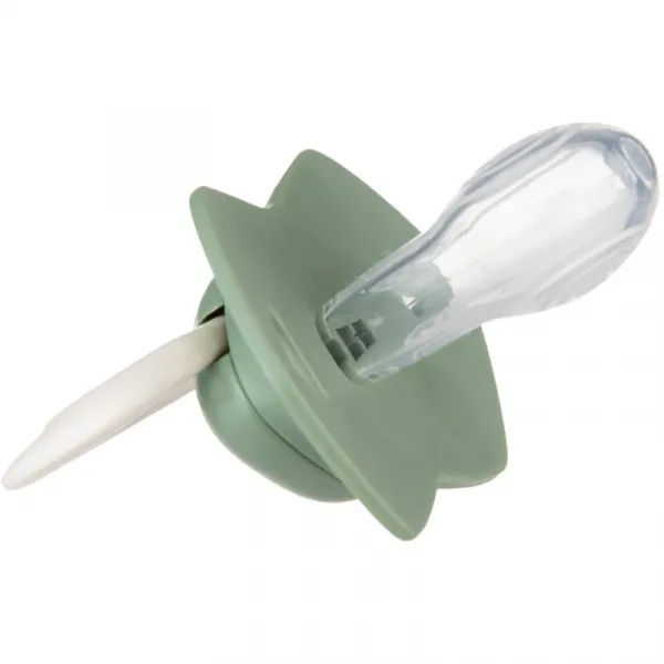 Canpol babies Cumlík silikónový symetrický Light touch Goose 6 - 18 m 2 ks