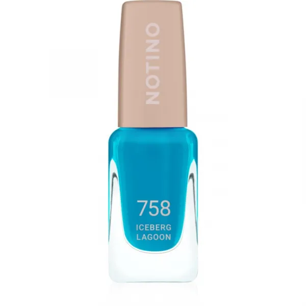 Notino Gel Effect Nail Polish lak na nechty s gélovým efektom 758 Iceberg Lagoon 10 ml