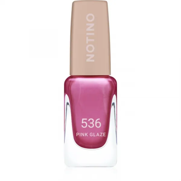 Notino Gel Effect Nail Polish lak na nechty s gélovým efektom 536 Pink Glaze 10 ml
