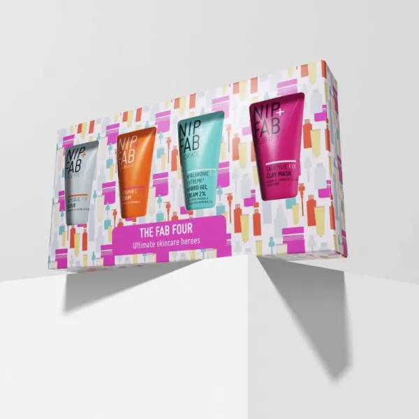 NIP+FAB The Fab Four Best Sellers Mix sada na starostlivosť o pleť