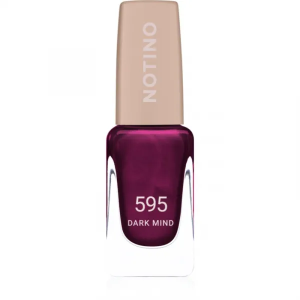 Notino Gel Effect Nail Polish lak na nechty s gélovým efektom 595 Dark Mind 10 ml