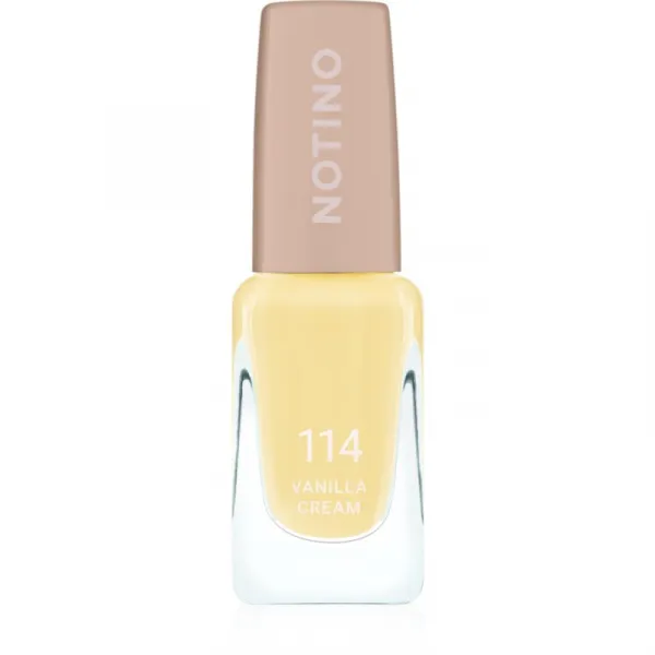 Notino Gel Effect Nail Polish lak na nechty s gélovým efektom 114 Vanilla Cream 10 ml