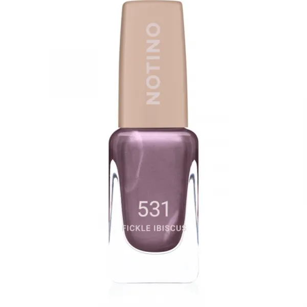 Notino Gel Effect Nail Polish lak na nechty s gélovým efektom 531 Fickle Ibiscus 10 ml