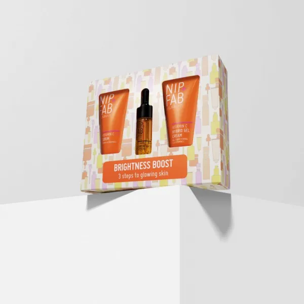 NIP+FAB Vitamin C Fix Brightness Boost sada na starostlivosť o pleť s vitamínom C