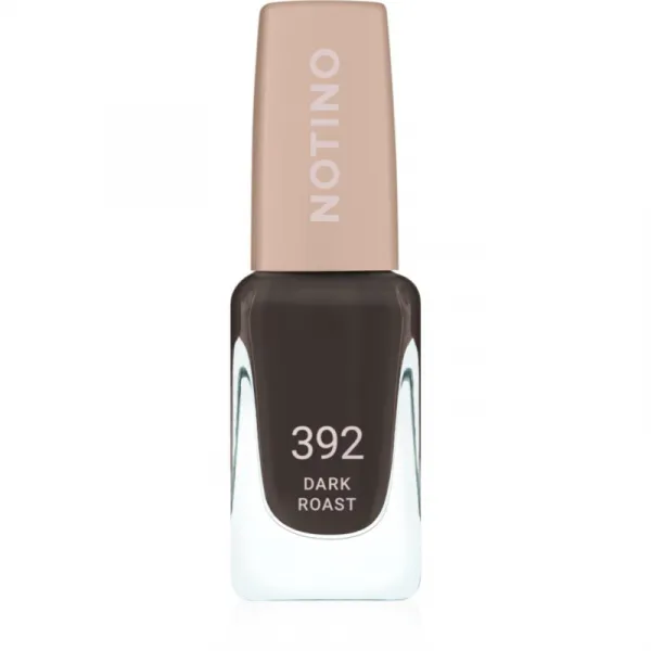 Notino Gel Effect Nail Polish lak na nechty s gélovým efektom 392 Dark Roast 10 ml